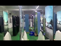 Transparent Hanging Floor Standing Digital Signage Display 55inch 110V OLED