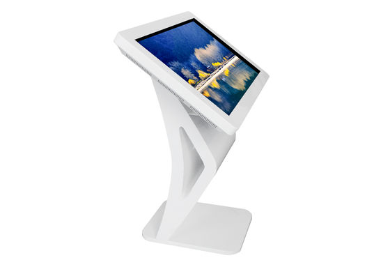Interactieve 32inch-Vloer die Digitale Signage LCD Touch screenvertoning RAM 2GB bevinden zich