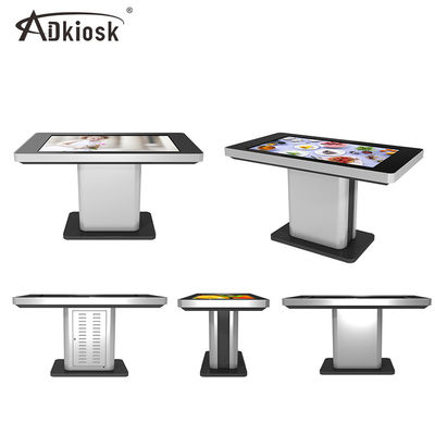 65Inch LCD de Slimme Multipunten van de Touch screenkoffietafel 240V 16.7m Kleur