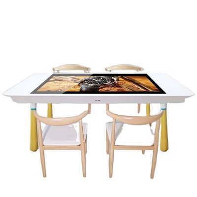 Lijst van het de Koffietafel55inch de Capacitieve Interactieve Scherm van restaurantmultitouch