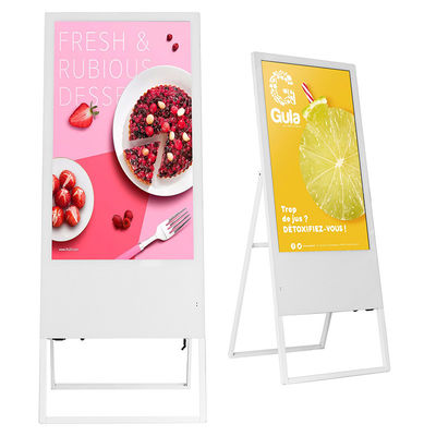 HD het draagbare Reclame Digitale Signage Vertonings280cd/m2 LCD Scherm 43Inch