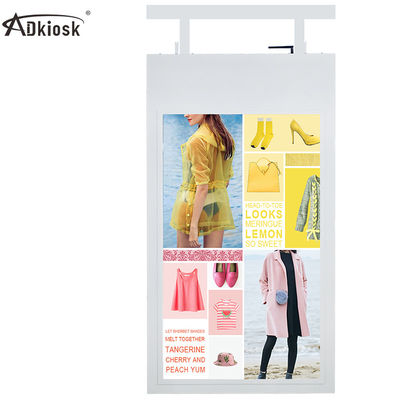 Tweezijdige Reclame Digitale Signage 43Inch 350cd/m2 110V zet het Hangen op