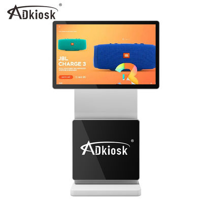 LCD Draaibare 49 duim die Digitale Signage Vertoningsspeler 1080P adverteren