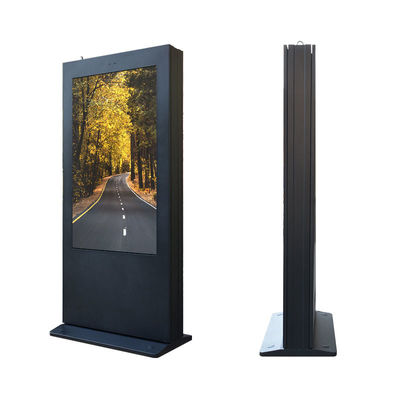 Waterdichte Openlucht Digitale Signage Hoge Helderheid 240V 55 Duim 65 Duim 75 Duim