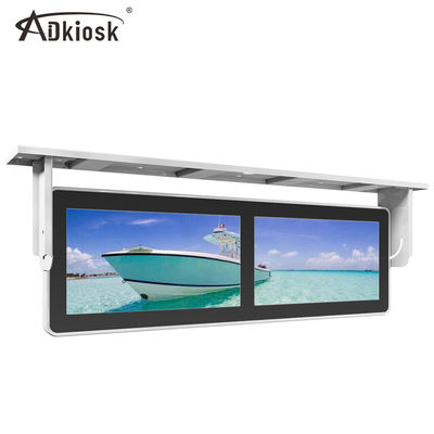 Plafond Opgezette Bus Adverterende Speler/het Dubbele LCD Scherm 18.5Inch 220V