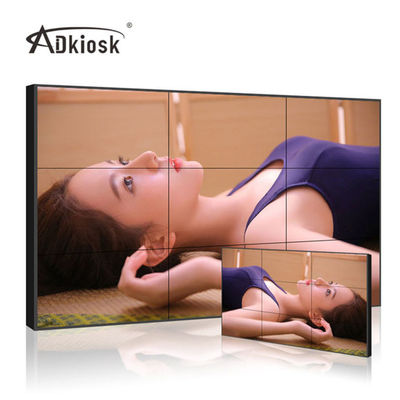 Digitale Signage LCD Videomuurvertoning 3.5mm Vatting FHD 46Inch met Aluminiumsteun