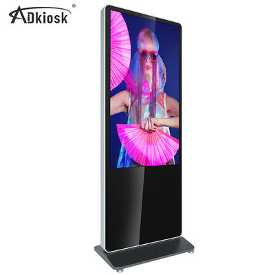 43inch vloer die Digitale Signage OS Android 8ms Reactietijd bevinden zich