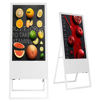 De Advertentiescherm 43inch Android van de metaalfhd het Vrije Bevindende Digitale Vertoning