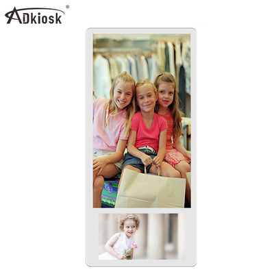 Lift HD Binnen Reclame Digitale Signage 18.5Inch Muur die ROM 8GB opzetten