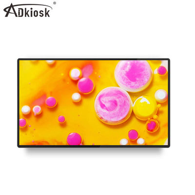 240V de digitale Reclameschermen 75inch 98 duim - de hoge Helderheidsmuur zet LCD Vertoning op