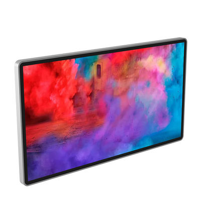 240V de digitale Reclameschermen 75inch 98 duim - de hoge Helderheidsmuur zet LCD Vertoning op