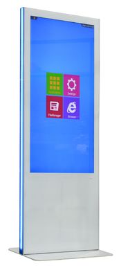 Wandelgalerij Binnen LEIDENE Digitale Signage Vertoning 42 Duim Interactieve 16GB ROM