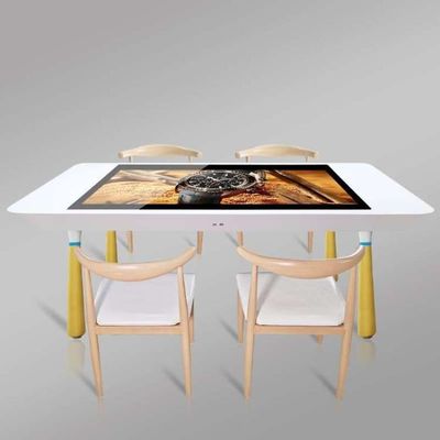 Van Android Capacitieve Waterdichte 55inch ROM 8GB van de het Touche screen Slimme Koffietafel