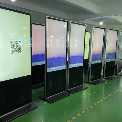 55Inch interactieve van de de Vloertribune van de Touch screenkiosk Capacitieve Multi de Aanrakingskiosk