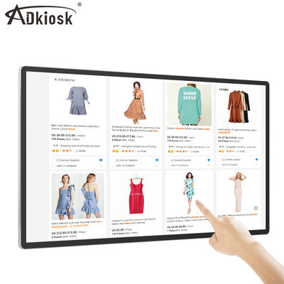 Android-de Muur zet Interactieve Touch screenkiosk 21.5Inch 300cd/m2 op