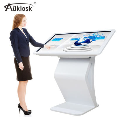 LCD van de het Touche screenkiosk van het tribune16:9 Interactieve Adverterende Vertoningsmonitor 16.7M Color
