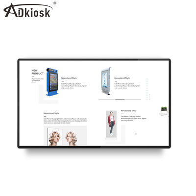 Uiterst dun Signage van de 23,8 Duimlift Digitaal Vertonings16gb geheugen voor reclame
