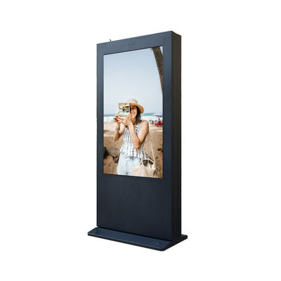 Waterbewijs IP55 of IP65-vloer die Openlucht Digitale Signage adverterende speler bevinden zich