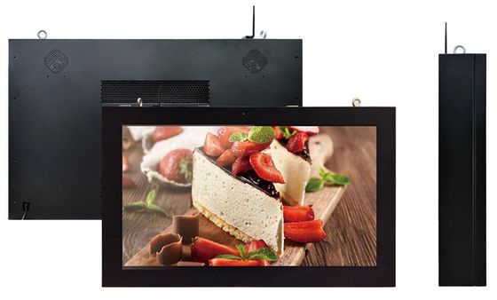 Wandmontage Digital Signage LCD Monitor Android Netwerk IP65 Waterdicht
