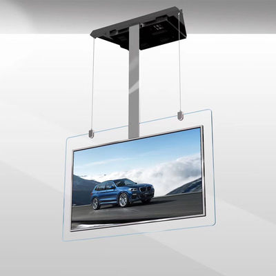 700 Neten die Transparante LCD het Scherm55inch OLED Tweezijdige Digitale Vertoning hangen
