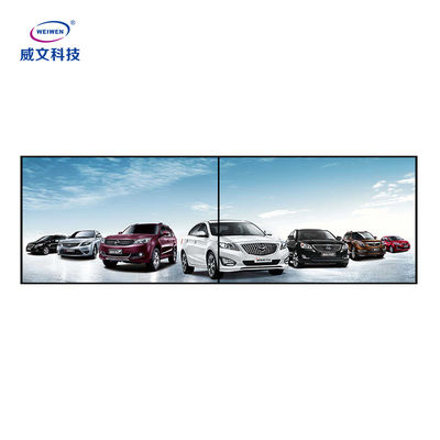 FHD-Touch screen Digitaal Signage AC100V 6ms Transparant het Glaslichaam van de Reactietijd