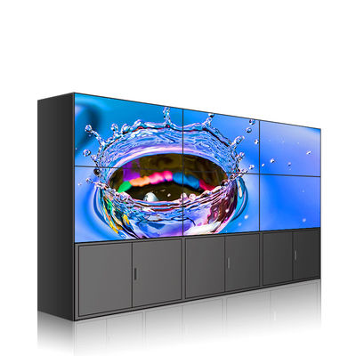Vloer die van de 65 Duim de ultra Slanke Vatting zich Digitale Signage LCD bevinden die het Scherm verbinden