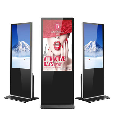 lcd het scherm verticale Digitale Signage van de reclamespeler Vloer die Digitale Signage bevinden zich