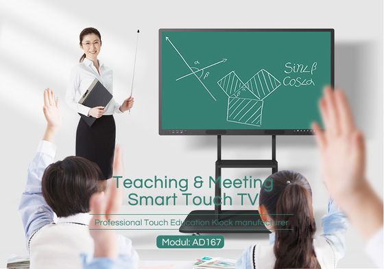 Infrarood het Touche screenwhiteboard AG Glas van 3840X2160 UHD 20 Punten