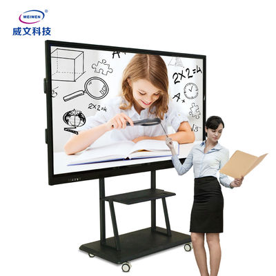 IPS 188W Digitaal Touch screen Whiteboard LCD UHD met Draagbare Steun