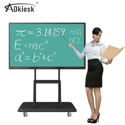 75“ 98“ Android Conferentie Interactieve Whiteboard CVBS Audio1000w