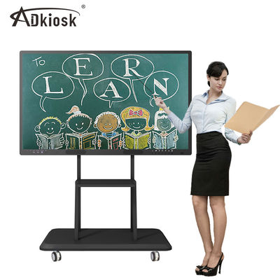 400cd/m2 muur Monteerbaar Touch screen 65 75 86 Duim UHD TFT