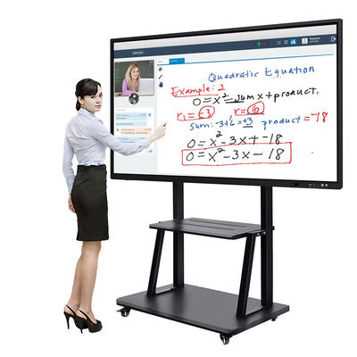 Android 6,0 de Puntenccc van Touch screen Interactieve Whiteboard 400cd/M2 IRL 10