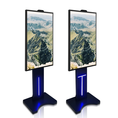De Resolutie van de de Self - servicekiosk 2K 4K van de vloertribune 2500nits 43 Duimtouch screen