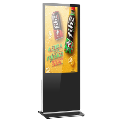 Het binnennetwerk van Hd van 65 Duim Digitale Signage Reclametarieven Volledige