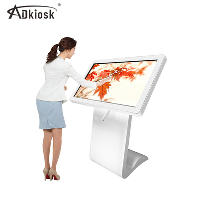 Slimme Interactieve het Touche screenkiosk 55 Duim Binnenlcd van Wayfinding