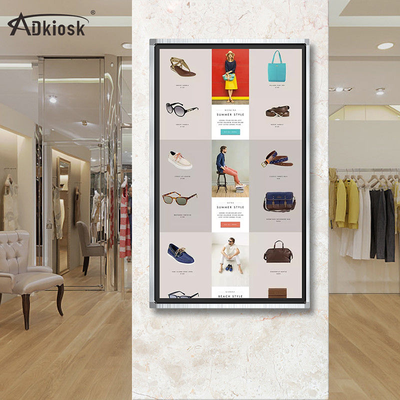 De Muur van Android 43Inch 4k zet Digitale Signage Vertoning LCD Adverterend op 16.7M Color