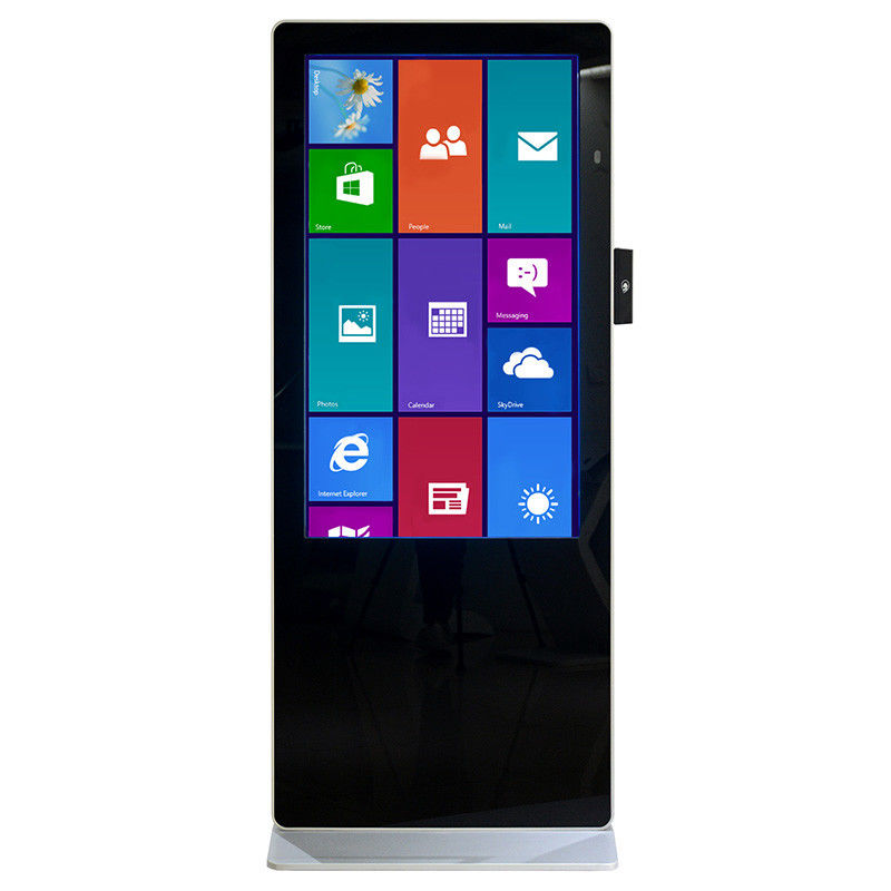De Bevindende Kiosk LCD Bill Self Payment Kiosk van de touch screenvloer 16.7M Color