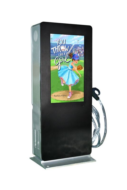 32 Vertoning 6mm van het duim Digitale Touche screen Glas met Backlit Machts Openlucht Digitale Totem