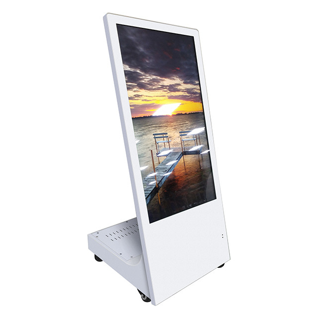 Lcd van de de Kiosk Binnenvloer van de het Scherm1.5a Self - service de Tribuneccc met Wiel